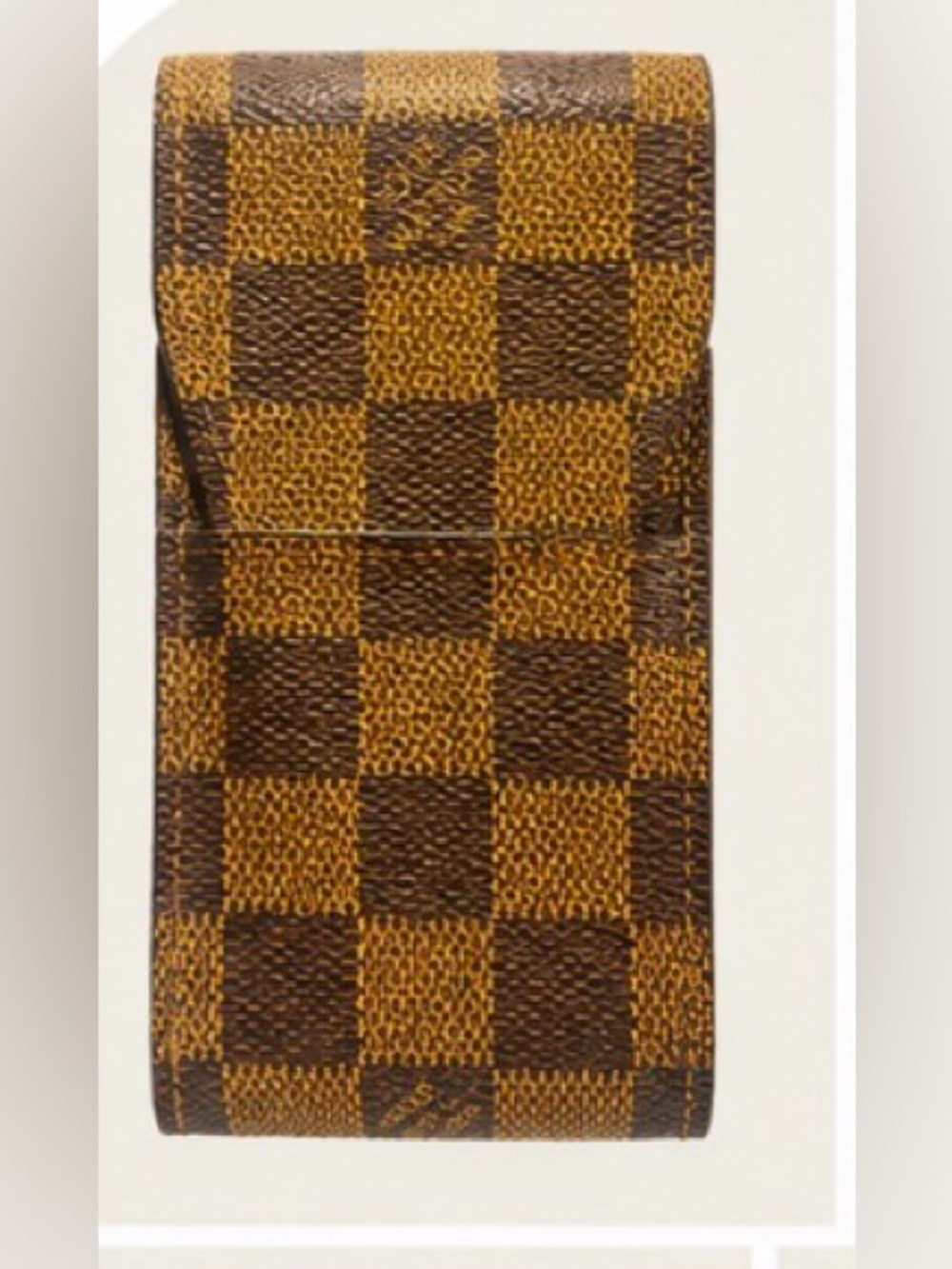 Louis Vuitton Brown Damier Ebene Card Sleeve